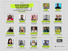 Load image into Gallery viewer, Music Marketing Data Bootcamp — Full On-Demand Course